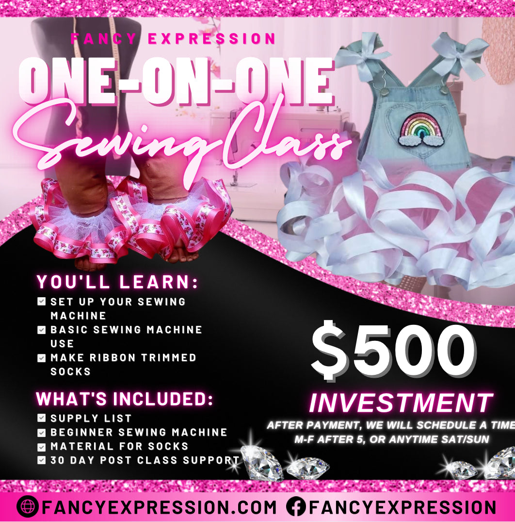 One on one Sewing Class