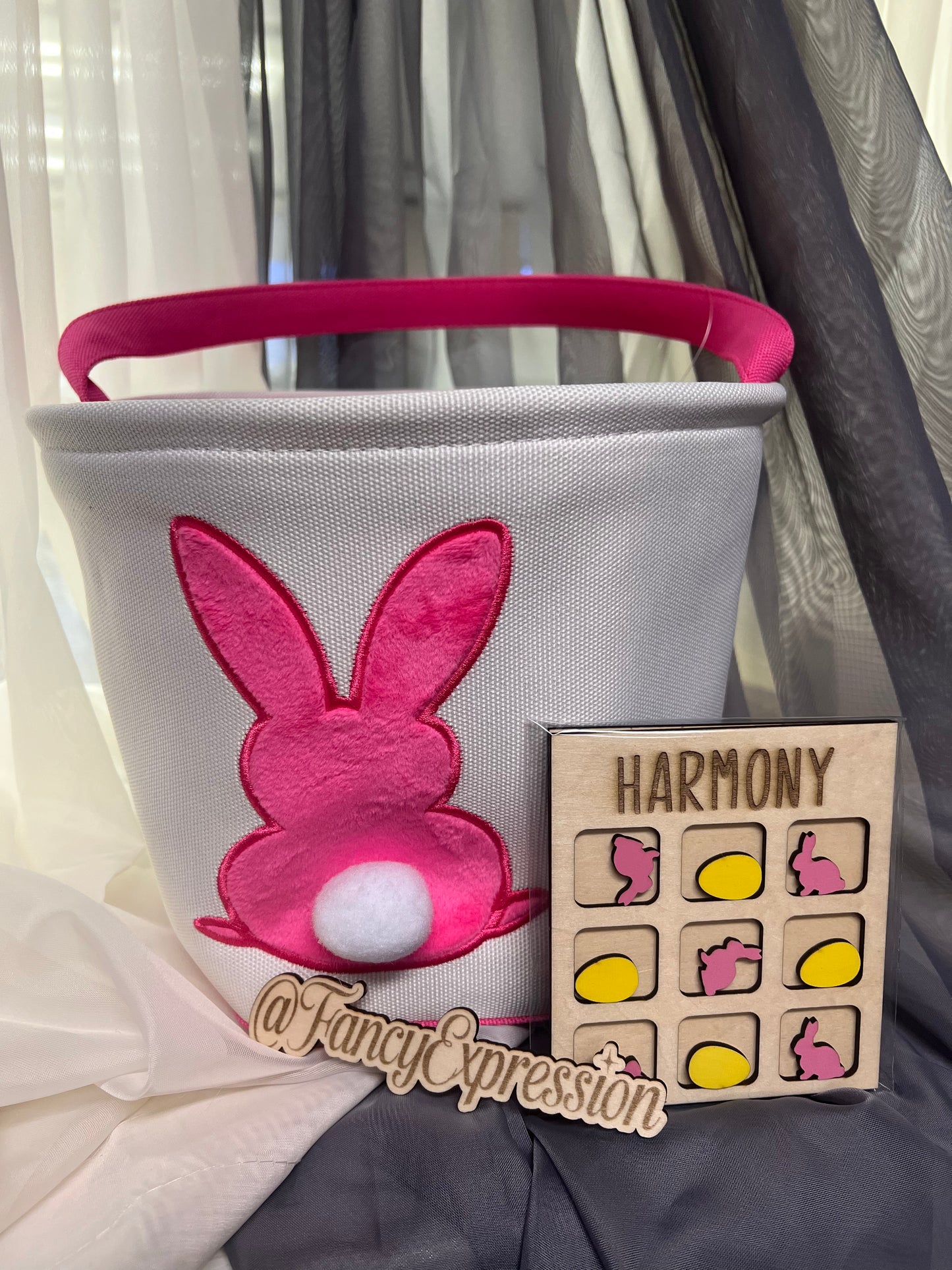 Embroidered Easter Basket