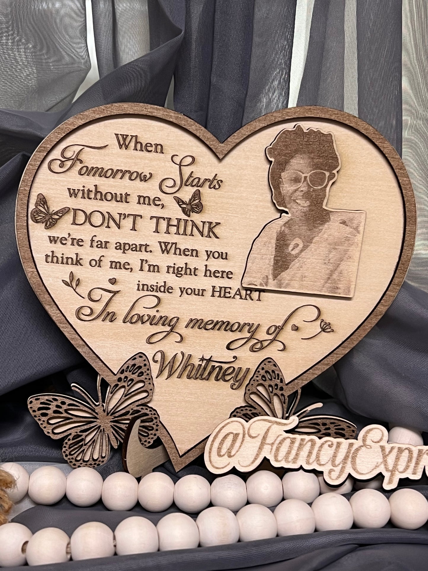 Engraved Memorial Keepsake