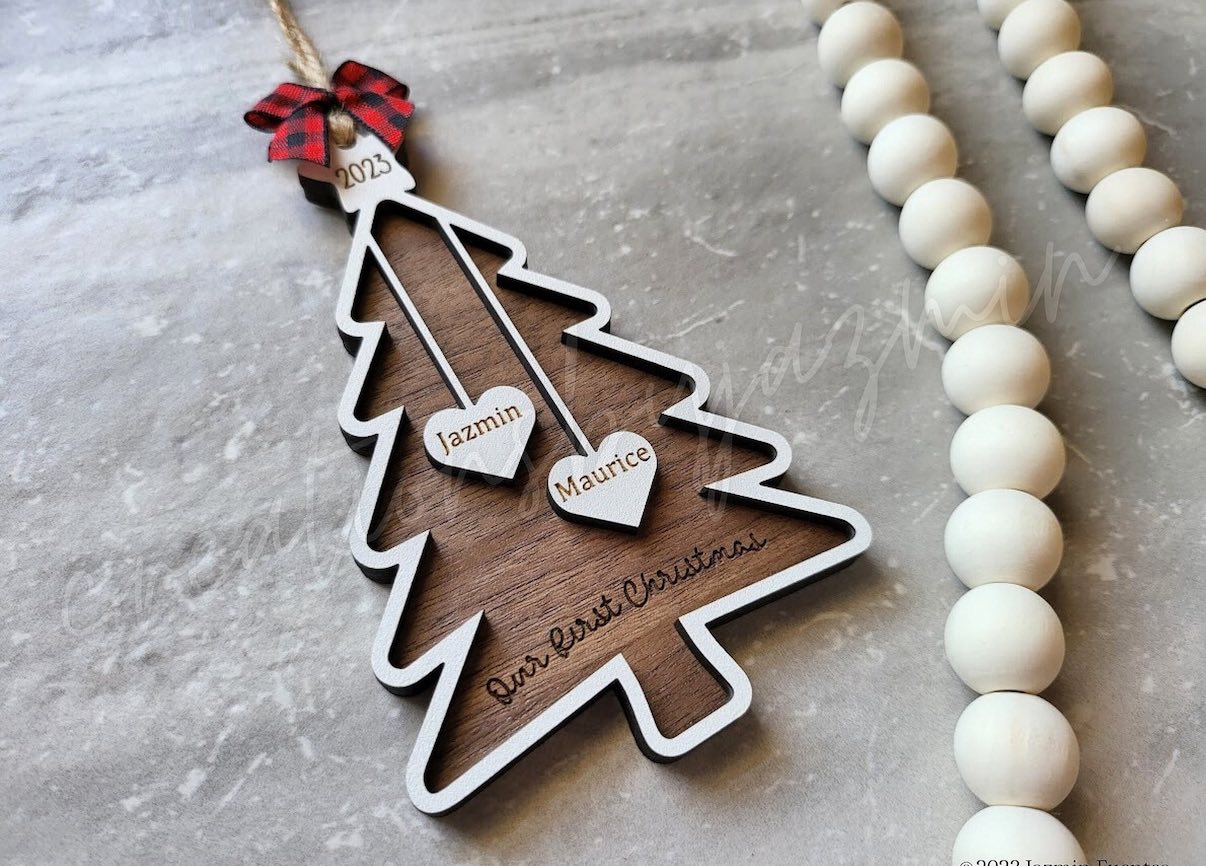 Engraved Christmas Ornaments