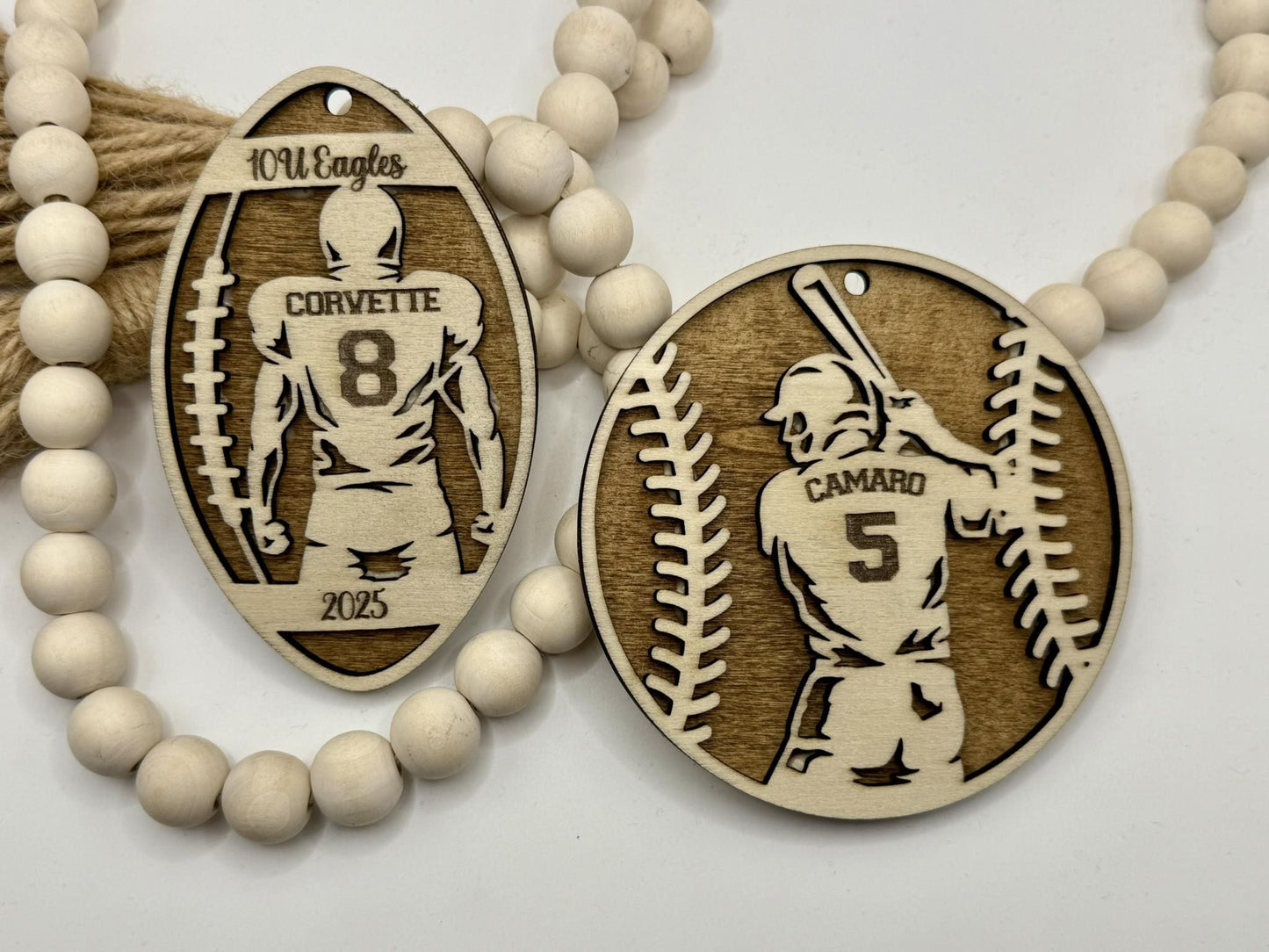 Engraved Christmas Ornaments