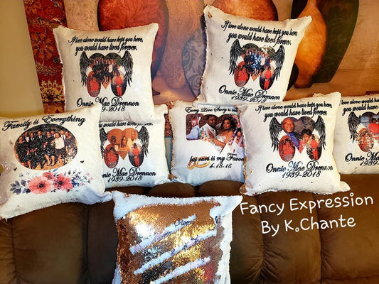 Custom Sequin Pillowcase