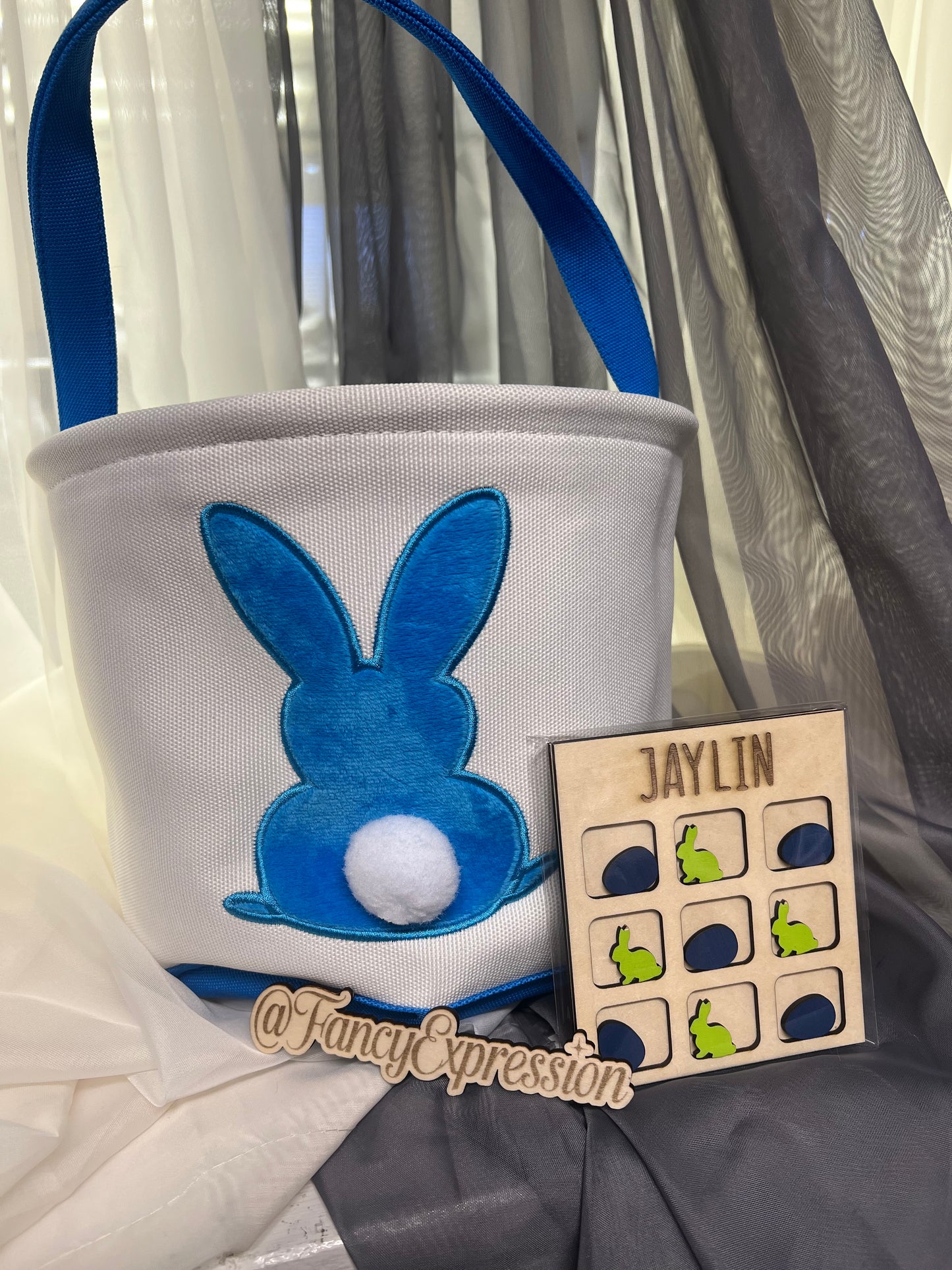 Embroidered Easter Basket