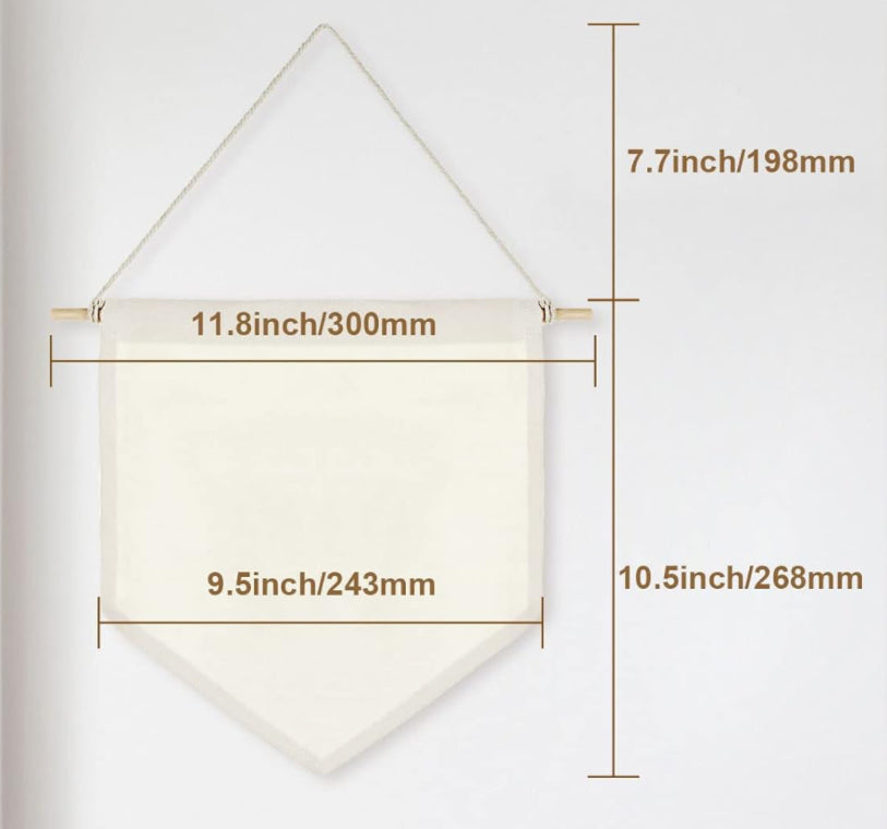 Embroidered Baby Banner