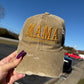 3D Embroidered “Mama” Hat