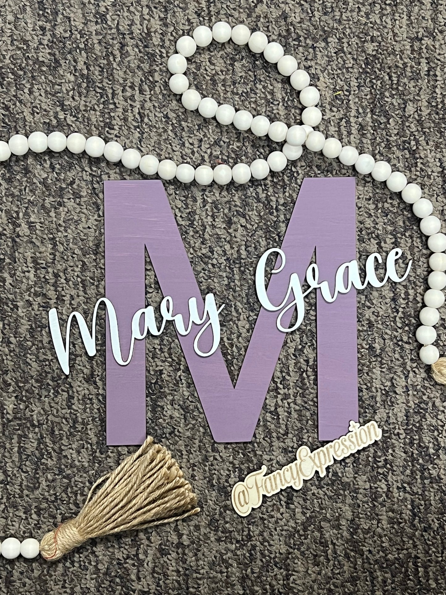 Wooden Name Keepsake