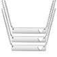 Nameplate Necklace (Heart Cutout)