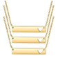 Nameplate Necklace (Heart Cutout)