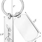 Engraved keychain