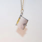 Storybook Necklace (3 engraved pages)