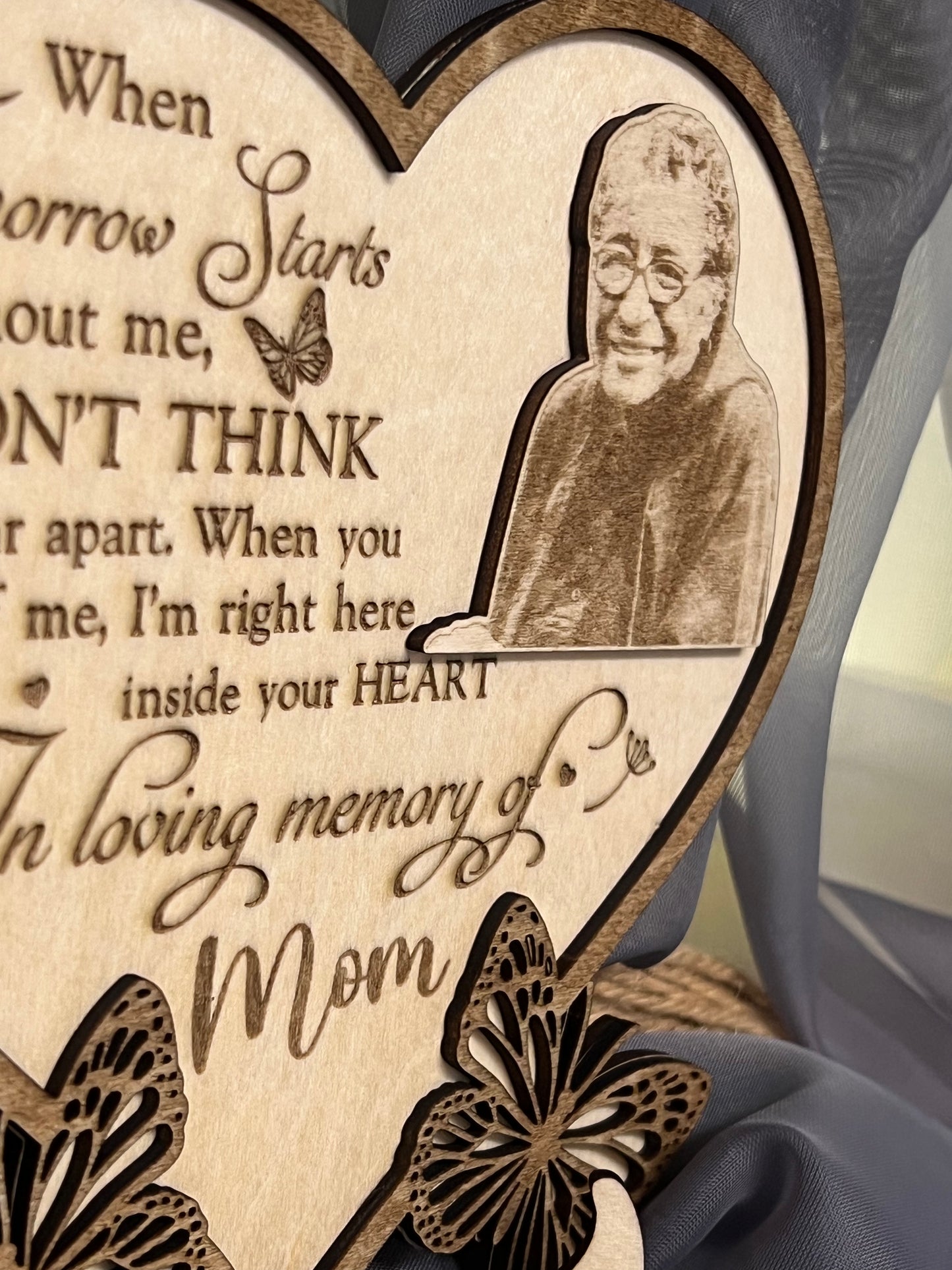 Engraved Memorial Keepsake