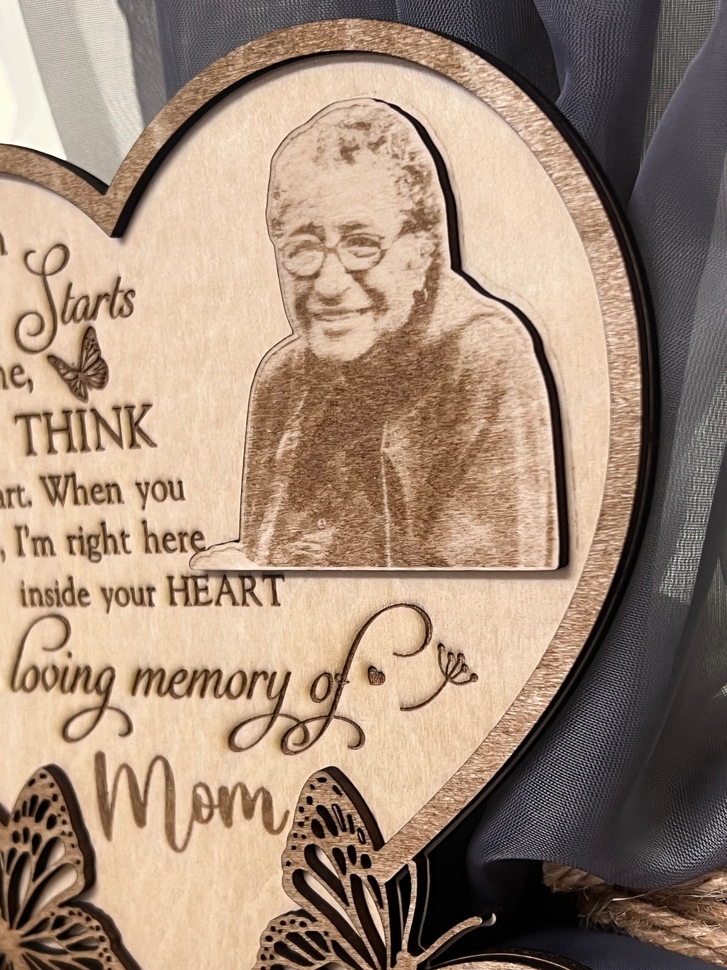 Engraved Memorial Keepsake