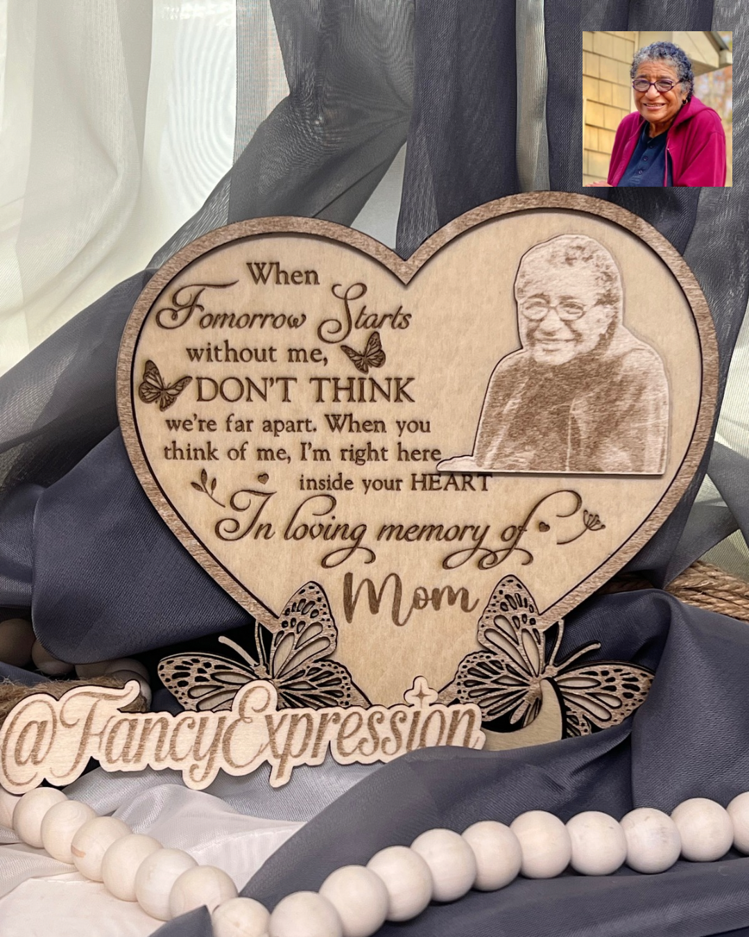 Engraved Memorial Keepsake
