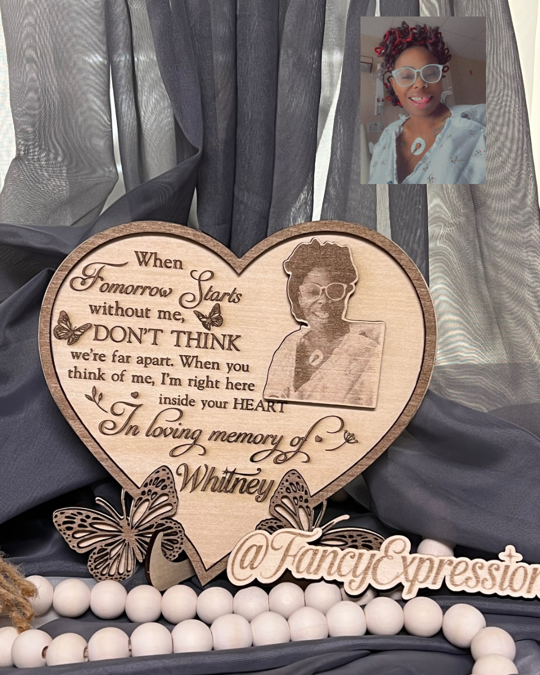 Engraved Memorial Keepsake