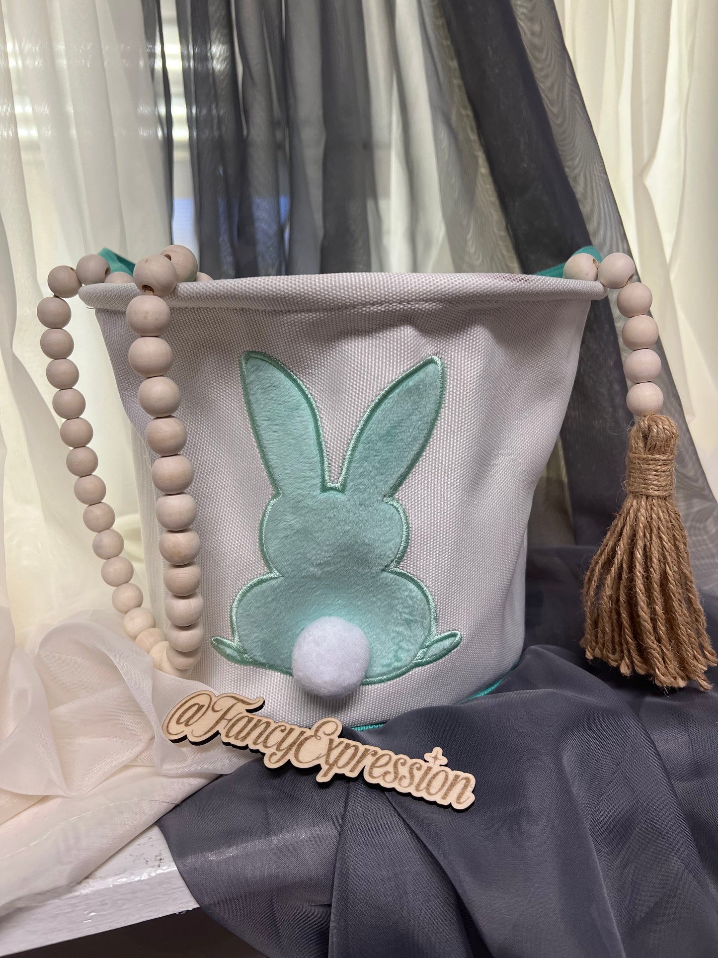 Embroidered Easter Basket