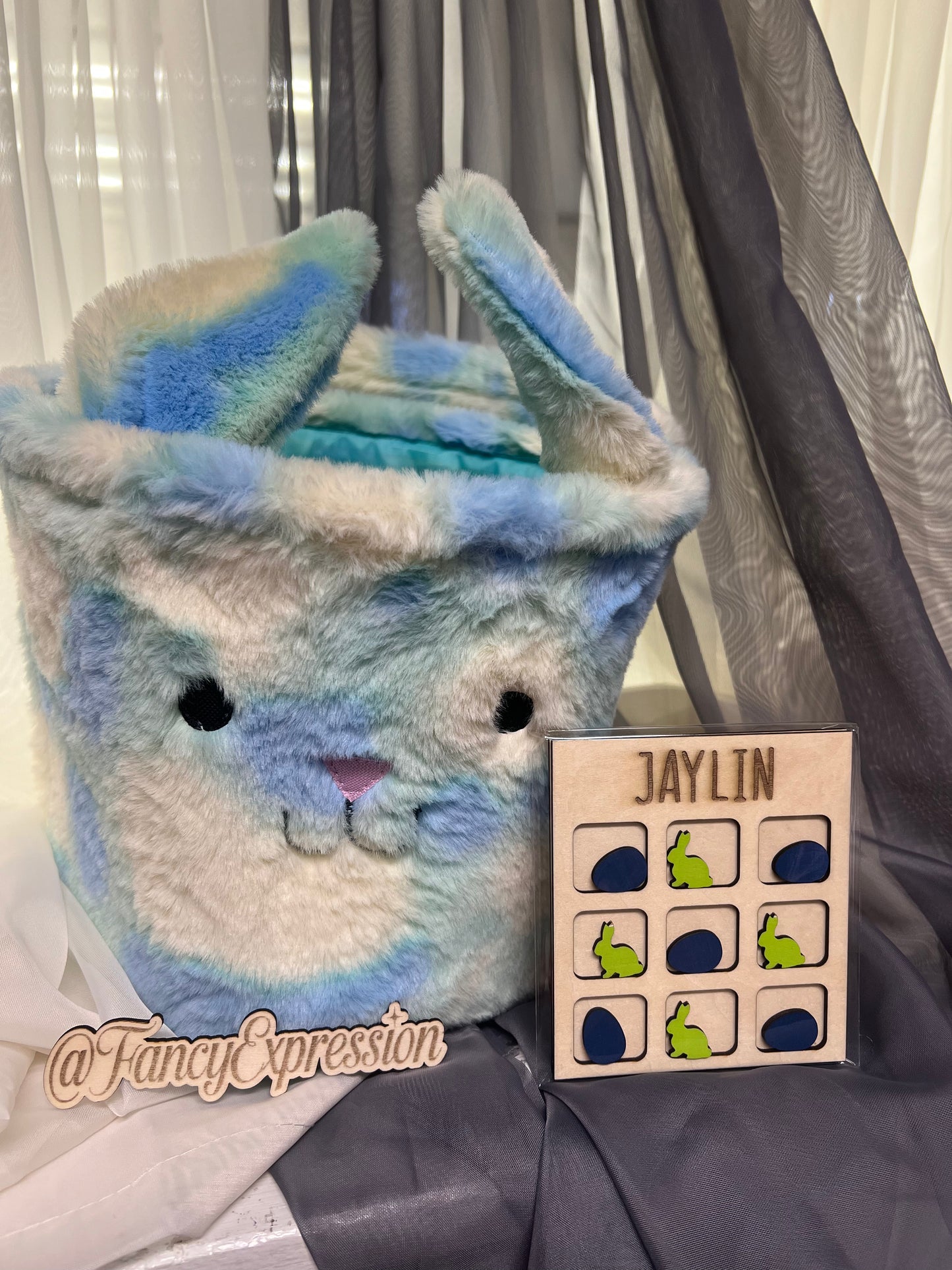 Embroidered Easter Basket