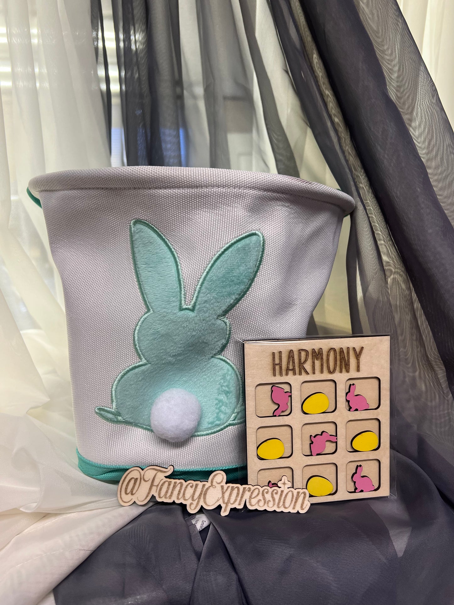 Embroidered Easter Basket