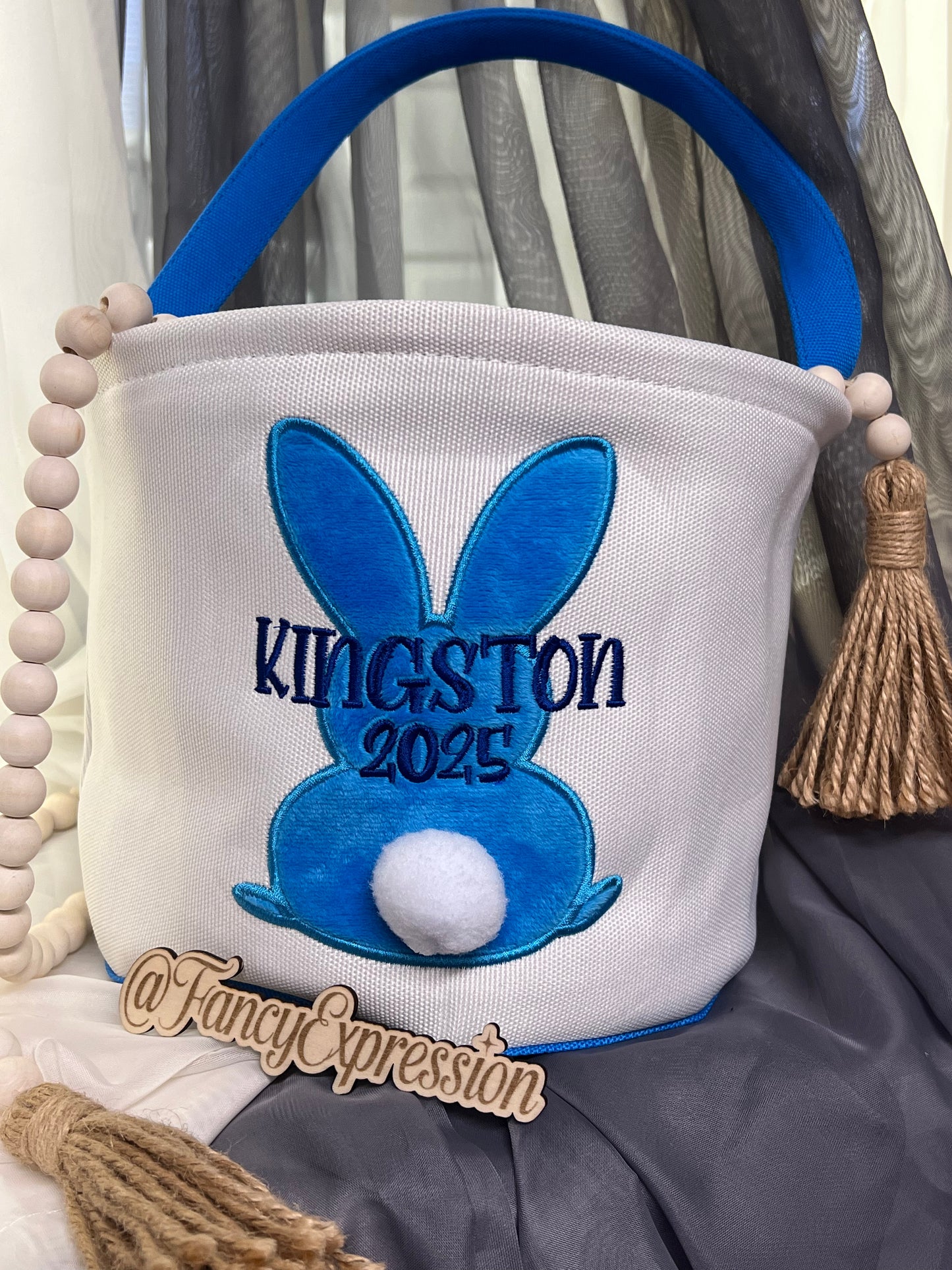 Embroidered Easter Basket