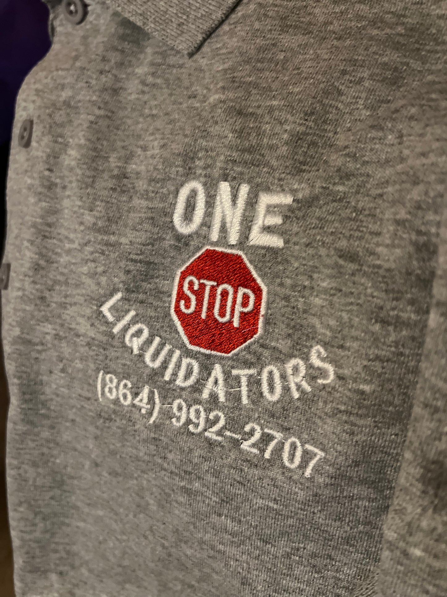 Embroidery (YOU SUPPLY SHIRTS)