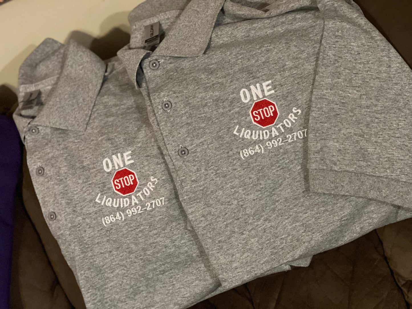 Embroidery (YOU SUPPLY SHIRTS)