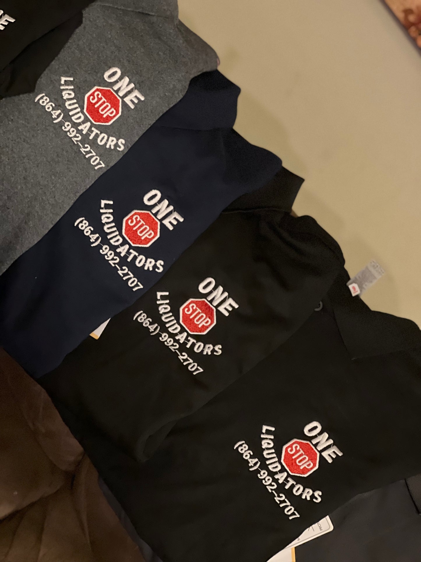 Embroidery (YOU SUPPLY SHIRTS)