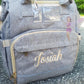 Embroidered Diaper Bag