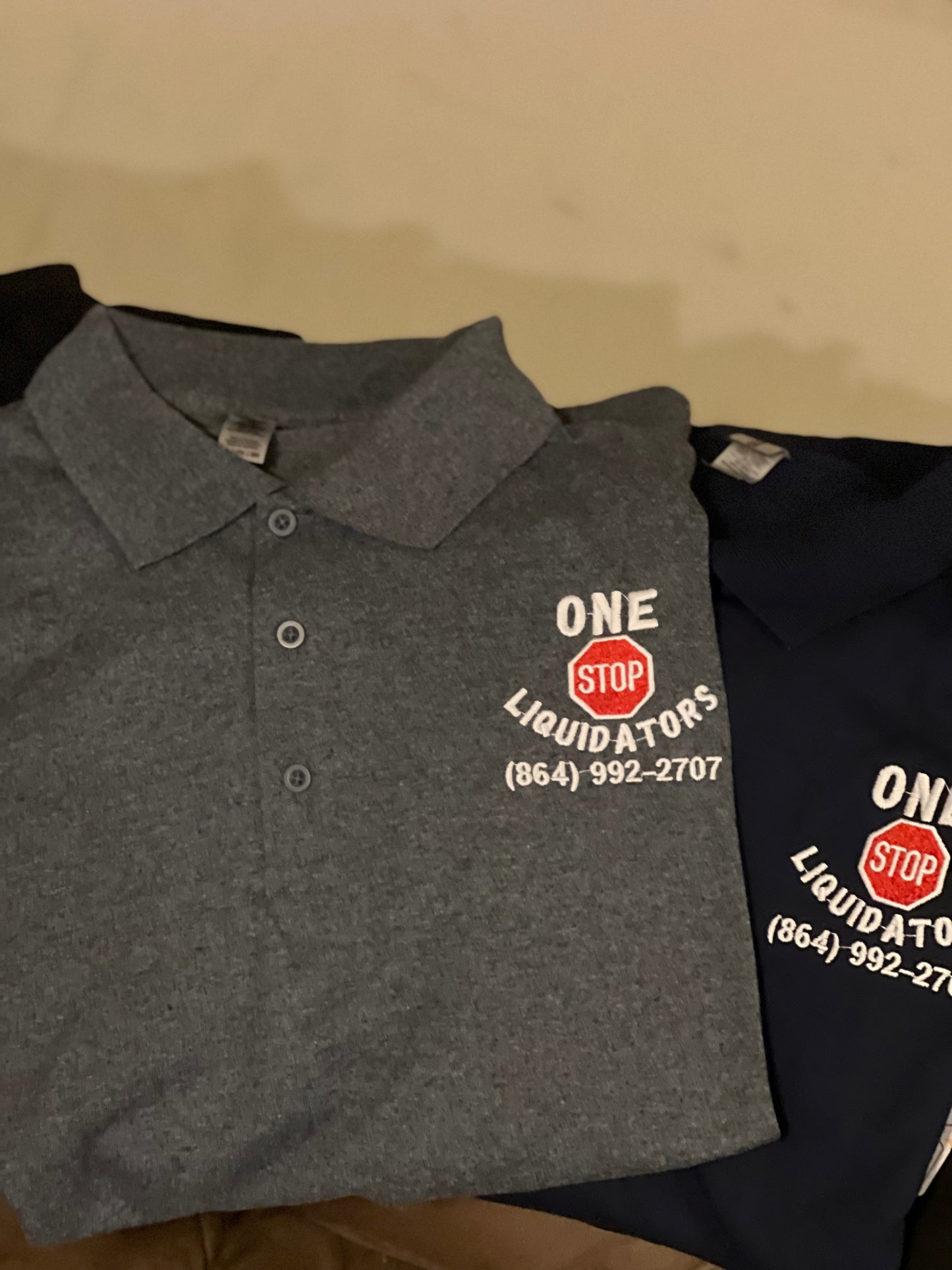 Embroidery (YOU SUPPLY SHIRTS)