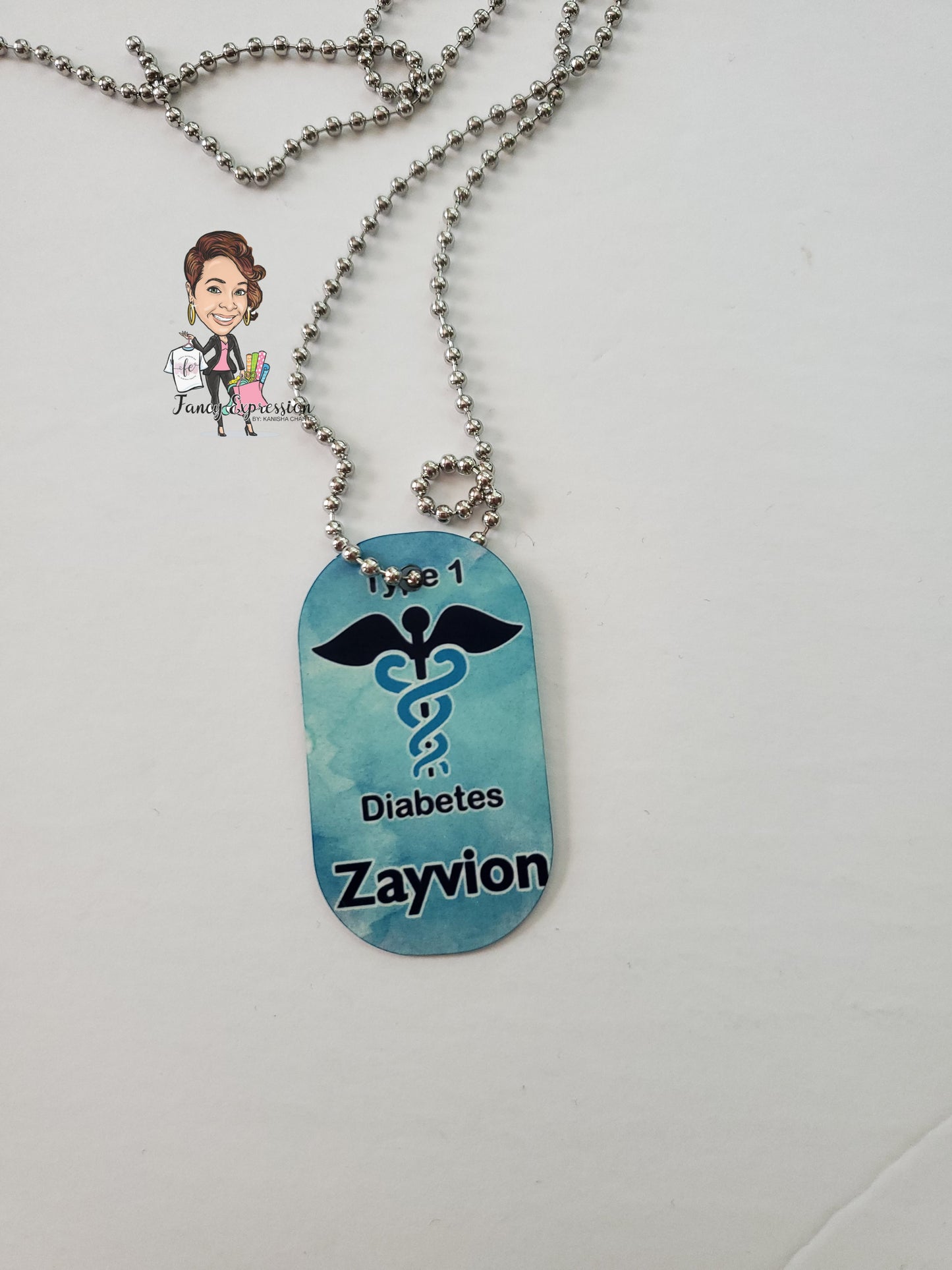 Double Sided Photo Dog Tag