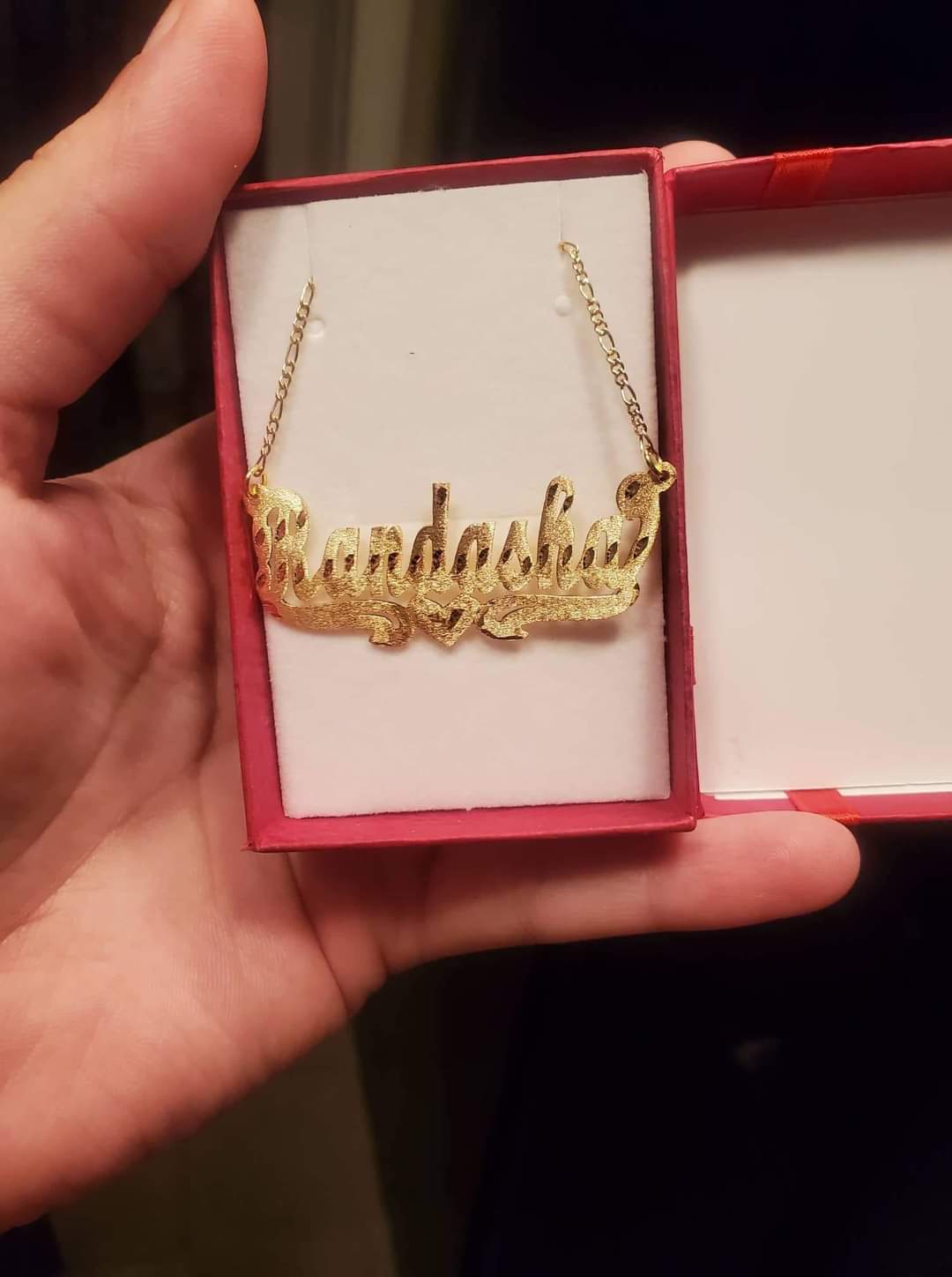 Name Plate Jewelery