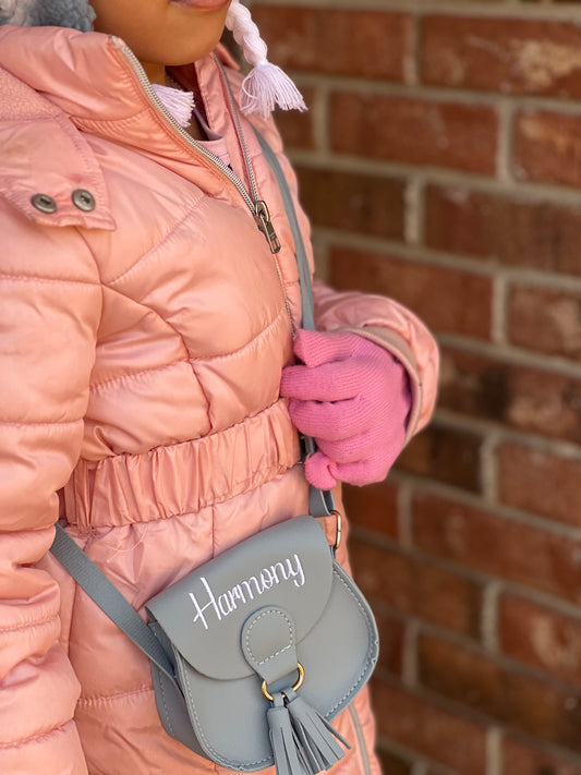 Toddler Purse: Embroidered