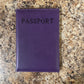 Engraved Passport Cover