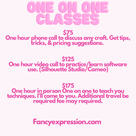 One on one sessions